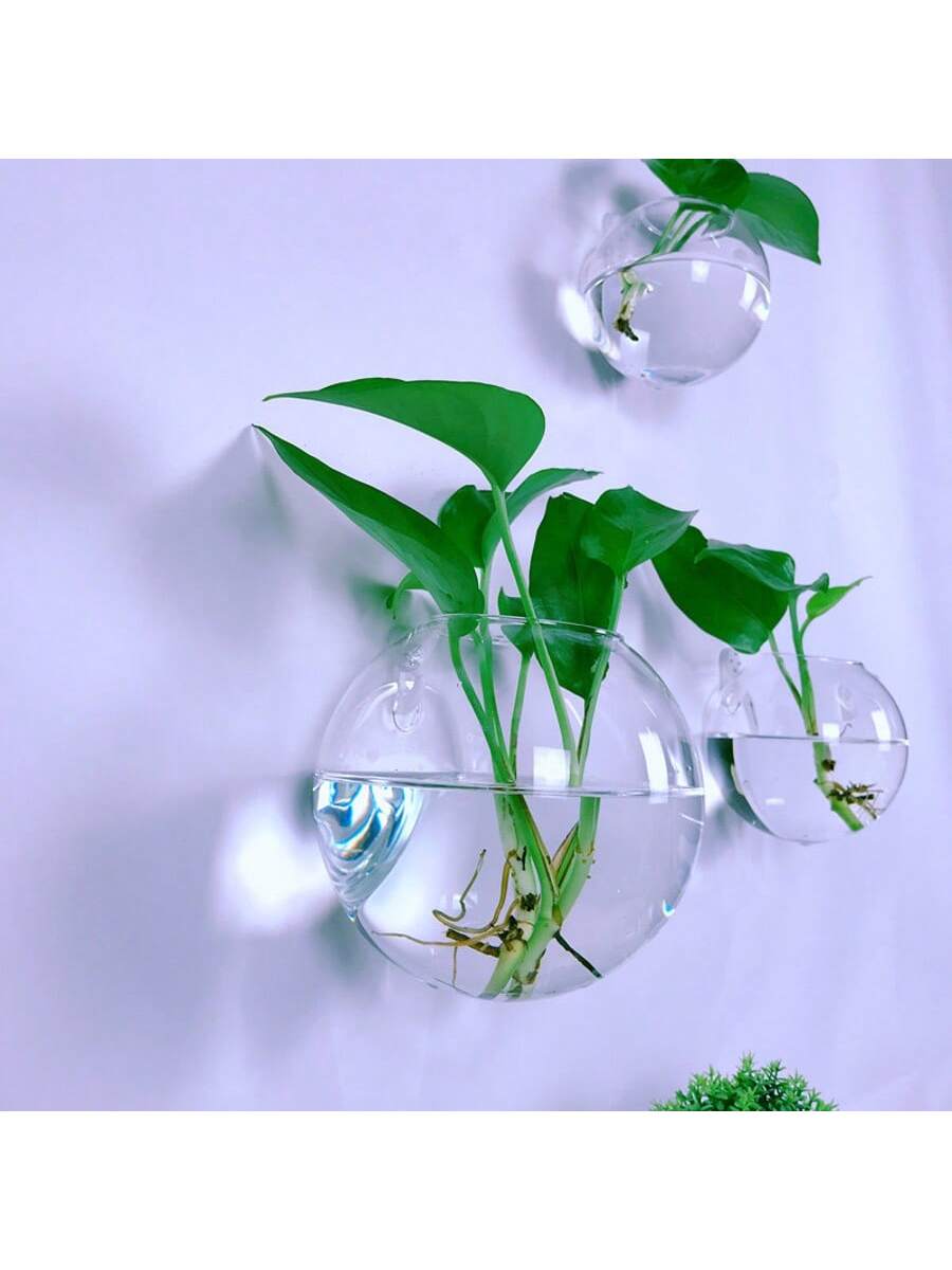 2/4/6 Pack Wall Hanging Glass  - Self-Watering Planter recension och pris