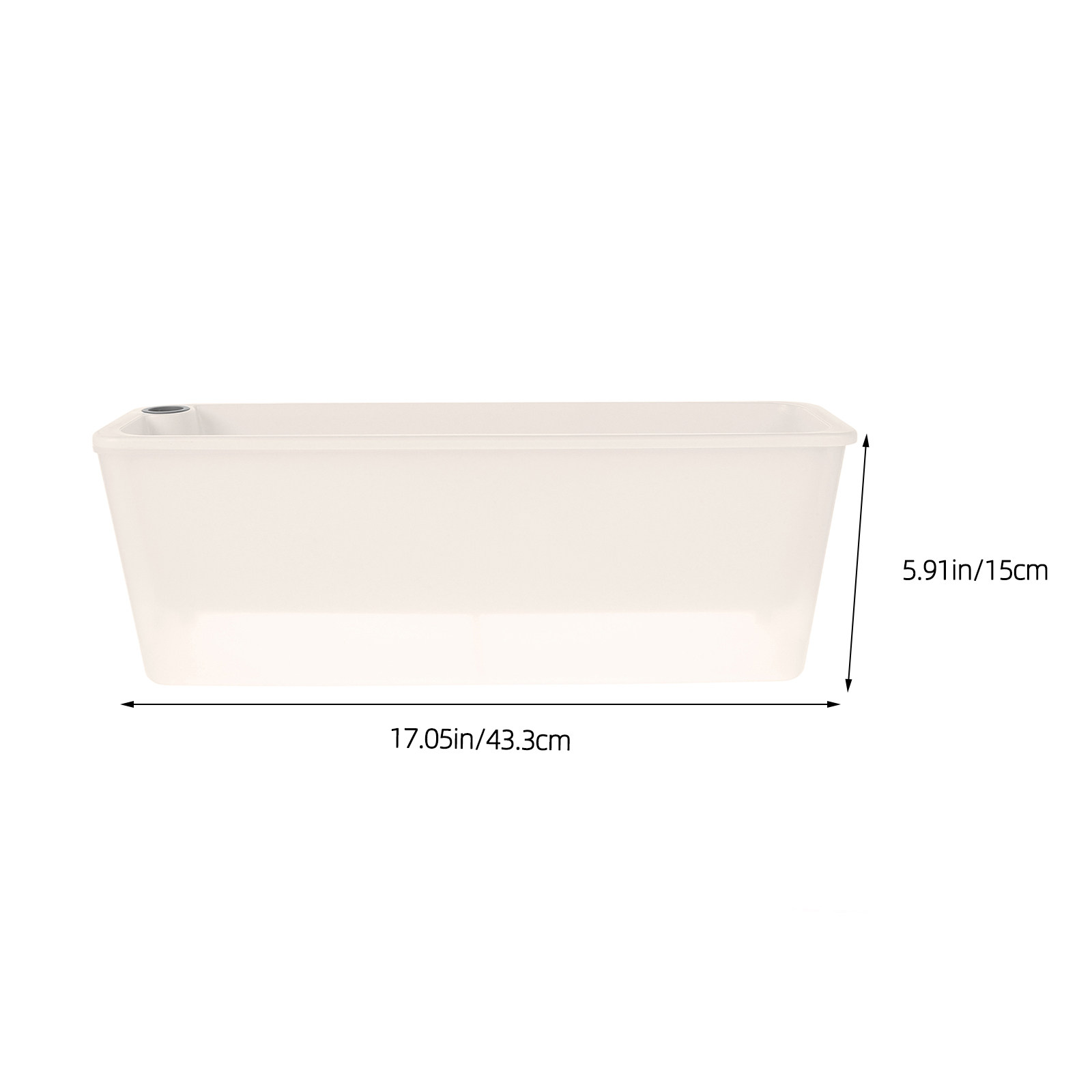 Rectangle Self Watering Narrow - Self-Watering Planter recension och pris