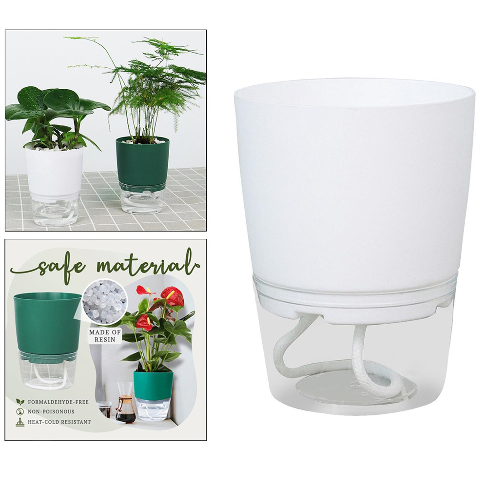 Lazy Hydroponic Flower Pot Aut - Automatic Plant Waterer recension och pris